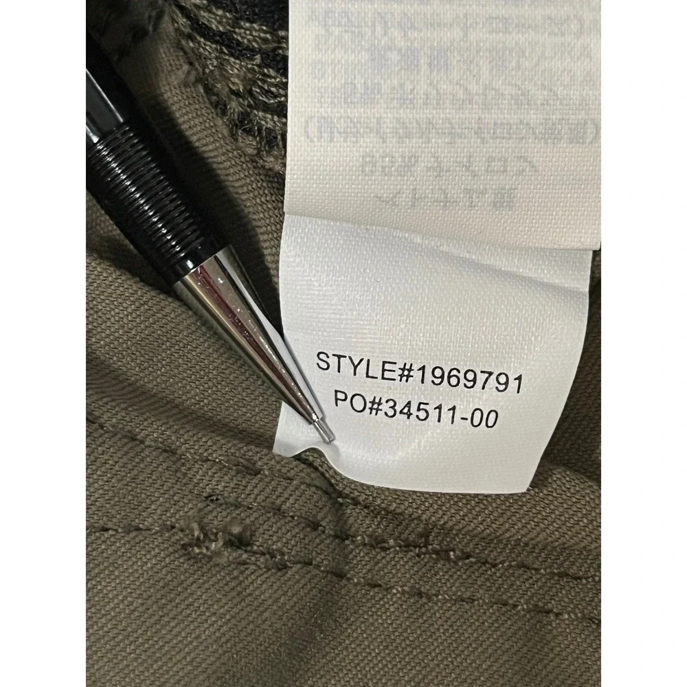 Prana Stretch Zion Pant II Men's 31x32 Green Hiking Cargo Pants 1969791 $95 NEW